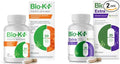 Bio K+ Vegan Probiotic Bundle – Immune Health w/Wellmune 25B CFU (60 Caps) + Advanced Bowel Support 50B CFU (20 Caps) 2 Products for Gut Immunity &amp Digestive Balance Delayed Release
