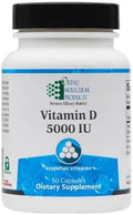 Ortho Molecular - Vitamin D 5000 iu - 60 Capsules