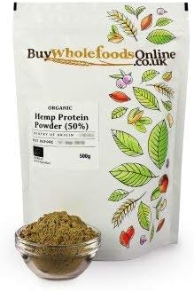 Organic Hemp Protein Powder (50%) (500g)