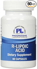 Progressive Labs R-Lipoic Acid Supplement 60 Count by Progressive Labs