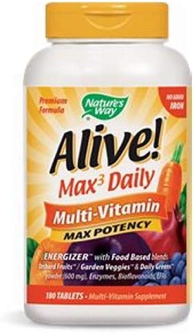 Nature's Way Alive! W/O Iron 180 TAB