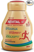 Generic ATS Revital H Men Multivitamin (60 Capsules) with Calcium Zinc &amp Ginseng