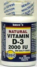 MCK35732700 - Mckesson VITAMIN D TAB 2000IU 200/BT MCKESSON