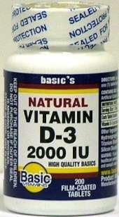 MCK35732700 - Mckesson VITAMIN D TAB 2000IU 200/BT MCKESSON