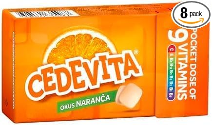 Cedevita Multivitamin Healthy and Sweet Candies (Orange) - 8 boxes