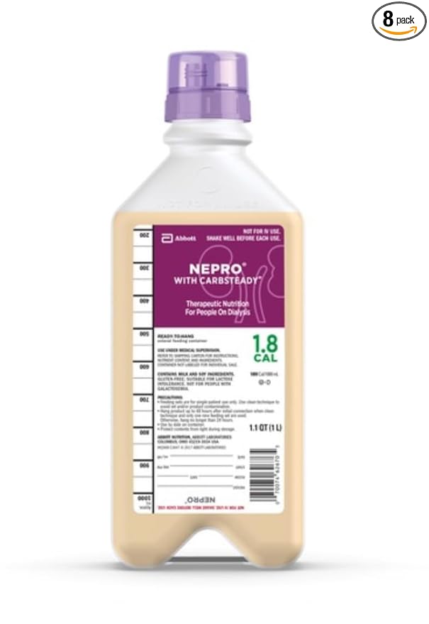 Abbott Nutrition Nepro With Carbsteady 1.8 Cal RTH 1 Liter Bottle cs of 8