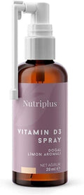 FARMASi Nutriplus Vitamin D3 &amp K2 Spray 1000 IU D3 + 11.25 mcg K2 Synergistic Formula 20 ml / 0.67 fl oz