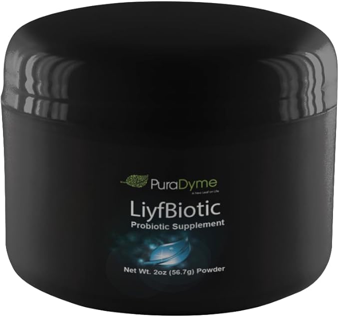 PuraDyme LiyfBiotic Probiotic Digestion and Dietary Supplement - 2 Ounce Powder. By Lou Corona