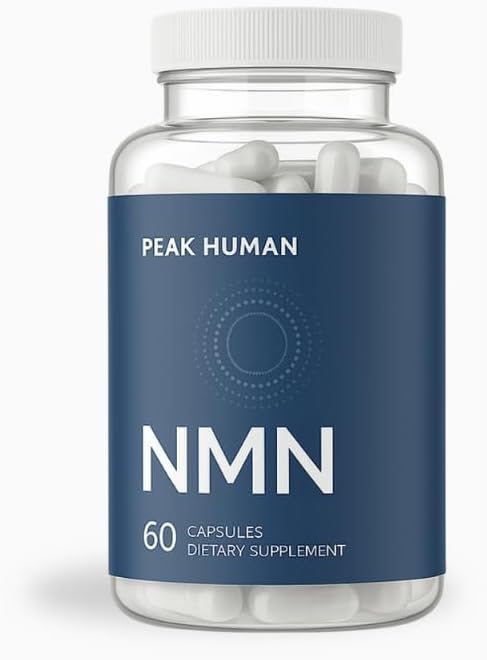 Beta-NMN | Beta Nicotinamide Mononucleotide NAD+ Precursor - Advanced Cellular Energy &amp Longevity - Promotes Vitality Metabolic Function &amp Focus - Non-GMO Vegan Capsules - 60 Count