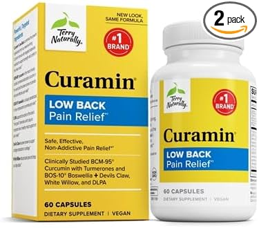 Terry Naturally CURMIN Low Back (60) Capsules