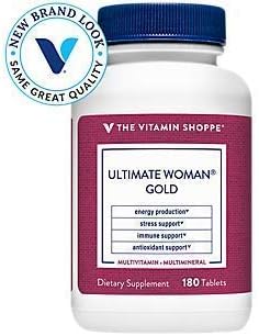 Ultimate Man and Woman Gold Multivitamin Bundle (180 Tablets) by The Vitamin Shoppe