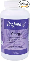 PROJOBA Omega 3 Essential Fatty acids EPA and DHA - 120 CAPS - 4 Pack