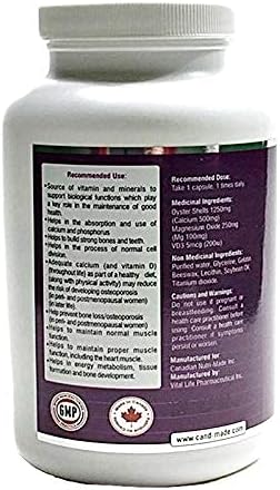 Liquid Ca &amp Mg with Vitamin D 120Capsules