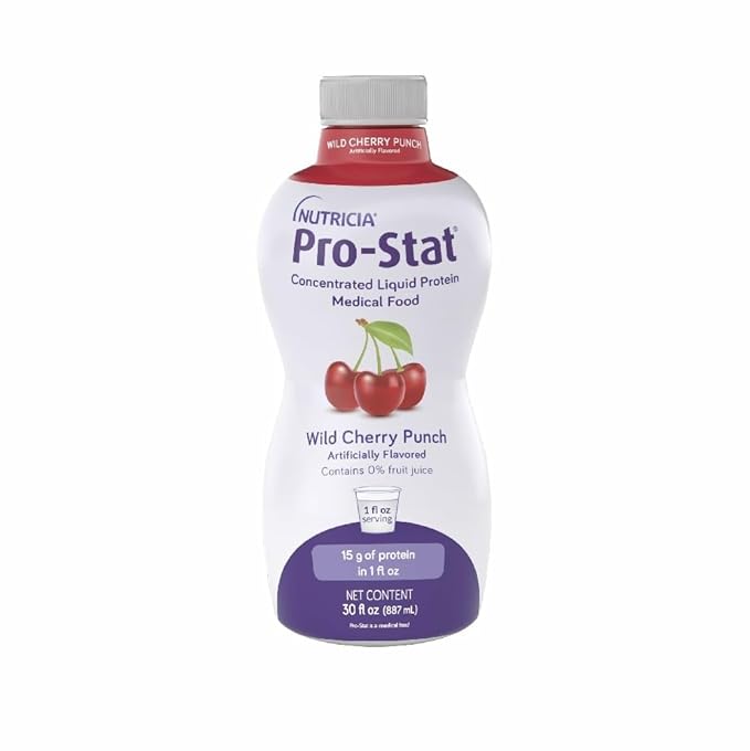 Pro-Stat Concentrated Liquid Protein Medical Food - Wild Cherry Punch 30 Fl Oz Bottle