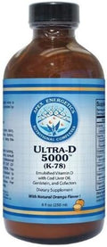 Apex Energetics Ultra-D 5000 (K-78) ~ Emulsified Vitamin D with Cod Liver Oil Genistein &amp Cofactors