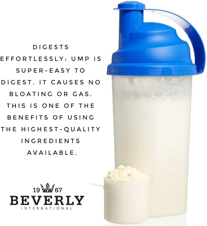 Beverly International UMP Protein Powder Cookies &amp Cream. Unique Whey-Casein Ratio Builds Lean Muscle. Easy to Digest. No Bloat. (32.8 oz) 2lb .8 oz