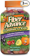 FiberAdvance for Kids Gummies 60 Count (Pack of 3)