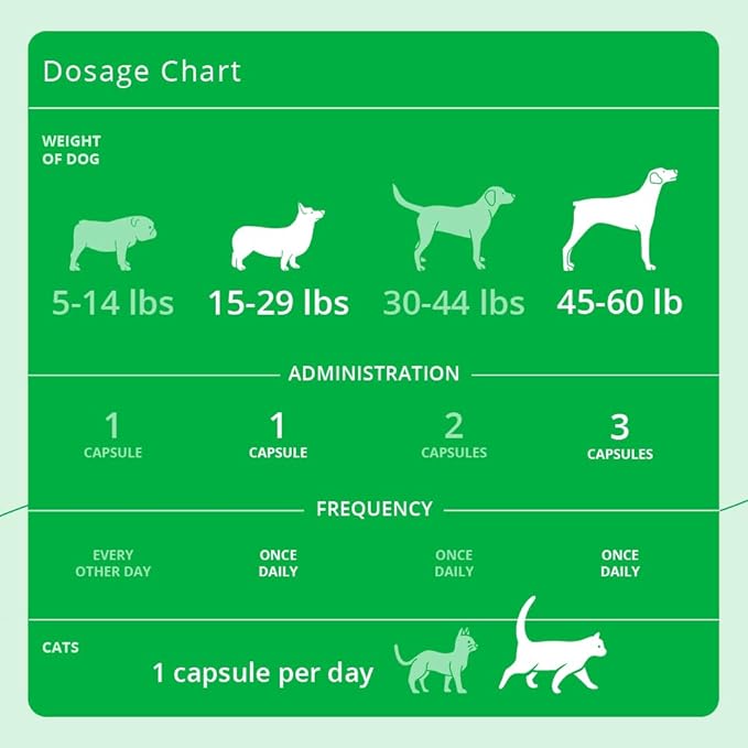 Eicosa3FF SnipCaps Omega 3 Free Fatty Acid Capsules for Dogs and Cats - Small 120 ct