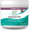 Ionic Fizz Calcium Plus by Pure Essence - Perfect Calcium/Magnesium Ratio with Vitamin A B C D and Potassium Strong Bones - Mixed Berry - 7.41 oz