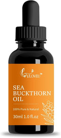 Seabuckthorn Oil 30 Ml | Omega 3 6 7 and 9 Fatty Acids Supplement for Face and Hair | Helps Moisturize The Skin | Supports Collagen | Cold Press Sea Buckthorn Pulp Oil for Smooth and Glowing Skin