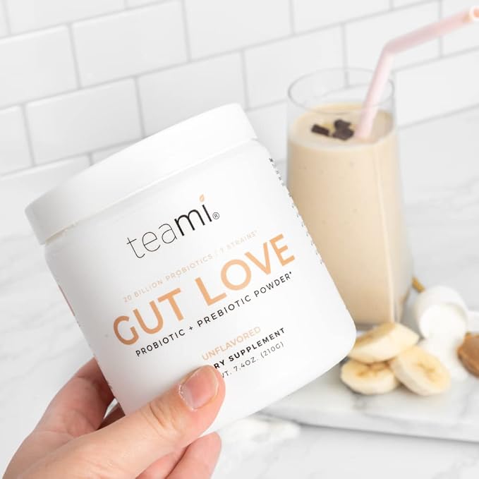 Teami Gut Love Probiotic + Prebiotic Powder Unflavored