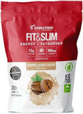 Evolution Advance Nutrition Fit &amp Slim Blend – Grass-Fed Whey Protein Powder for Easy Digestion Keto-Approved Non-GMO Stevia Sweetened Natural Flavor – 2 Pounds (Frappullicious Coffee)