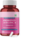 Probiotics Supplement 30 Billion for Women &amp Men Supports Digestion Immunity Support Cleanse - 60 Veg Capsules