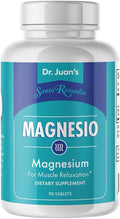Santo Remedio Magnesium Supports Muscle Relaxation Dietary Supplement Magnesium Citrate 300 mg No Artificial Flavors No Artificial Colors 90 Tablets (90 Servings)