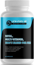 Men’s Daily Multivitamin – Gluten-Free Lactose-Free All-Natural Supplement with Vitamins – No Artificial Preservatives