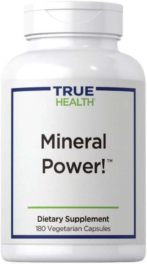 Mineral Supplement - with Magnesium Zinc and Iodine - 180 Capsules