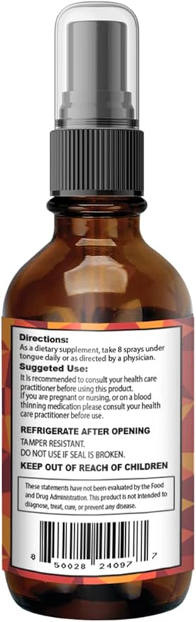 AnuMed Vitamins ADEK2 Spray | 50ml | Cinnamon Flavor | with CoQ10 | Dietary Supplement