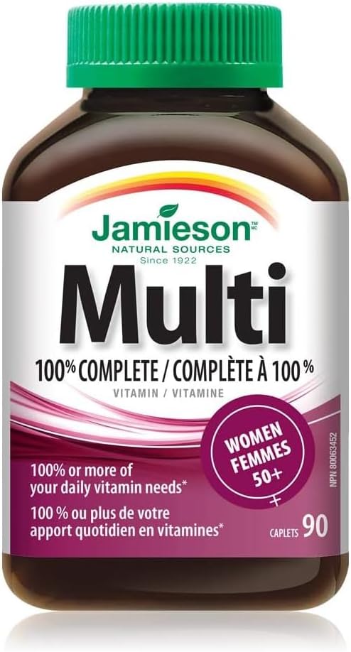 Jamieson Multi Complete Vitamin for Women 50+ 90 Caplets …