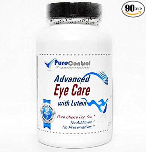 Advanced Eye Care with Lutein // 90 Capsules // Pure // by PureControl Supplements