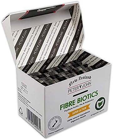 Prebiotic-Nutritional Supplements Fibre Biotics 60Capsules New-Zealand (1 Pack)