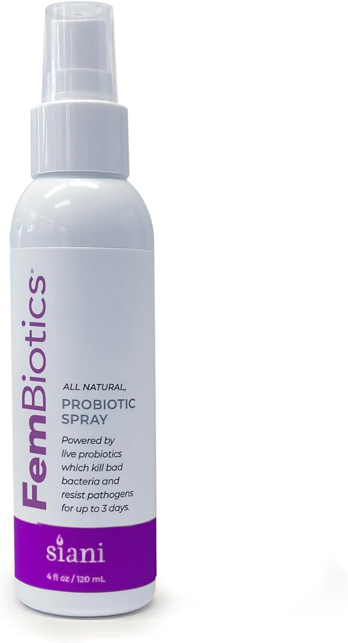 FemBiotics -Topical Probiotic Body Care for Women 4oz - Hypoallergenic Vegan Non GMO GF 100% Natural Live Probiotic External + Internal Use Totally Safe No Refrigeration Required