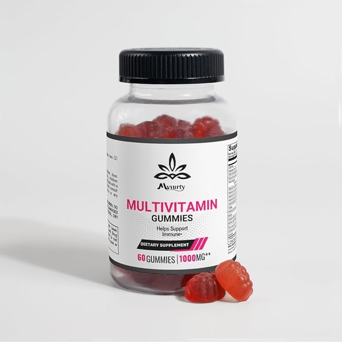 Multivitamin Gummies for Women &amp Men | with Vitamins A C D E B6 B12 Zinc | 120 Count (Pack of 2)