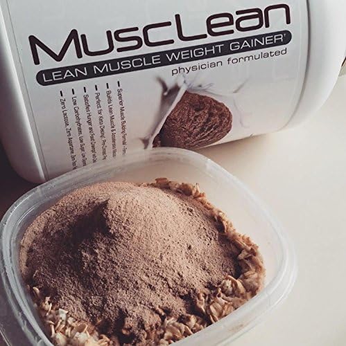 Metabolic Nutrition - Musclean - Milkshake Weight Gainer Whey High Protein Meal Replacement Maintenance Nutrition Low Carb Keto Diet Digestive Enzymes Vanilla 2.5 Pound (25 ser)