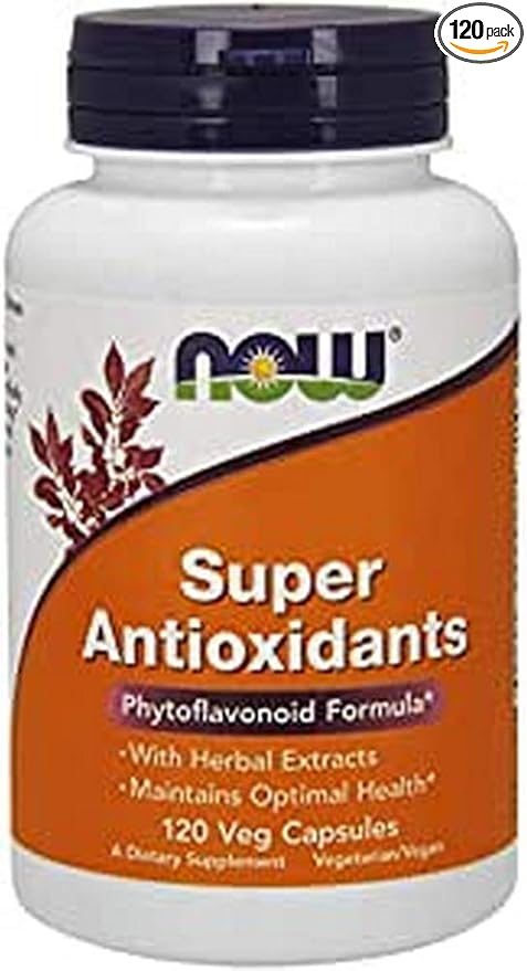 Super Antioxidants 120 Vcaps by Now Foods (Pack of 6)