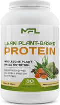 MFL Vegan Plant-Based Protein Powder l Gluten Free l Non Dairy l Non GMO l Lactose Free l Keto-Friendly | 2.12 lbs (Vanilla Bean)