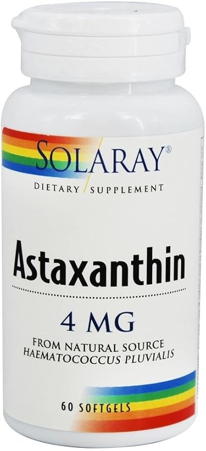Solaray Astaxanthin 4 mg 60 Softgels