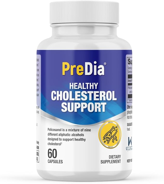 PREDIA - Healthy Cholesterol Support - (Policosanol 20 mg)