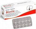 Advanced Biotin for Hair Loss and Hair Growth - Hair Vitamin Supplement for Men and Women 30 Vegan Tablets