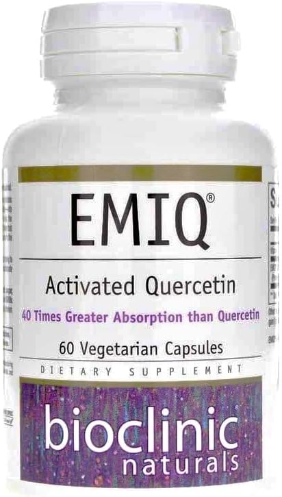 Bioclinic Naturals - EMIQ Activated Quercetin 60 vcaps by Bioclinic Naturals