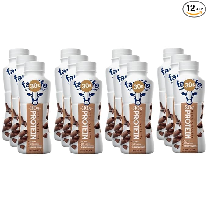 Nutrition Plan High Protein Chocolate Shake 30g 12 PACK 11.5 Fl Oz