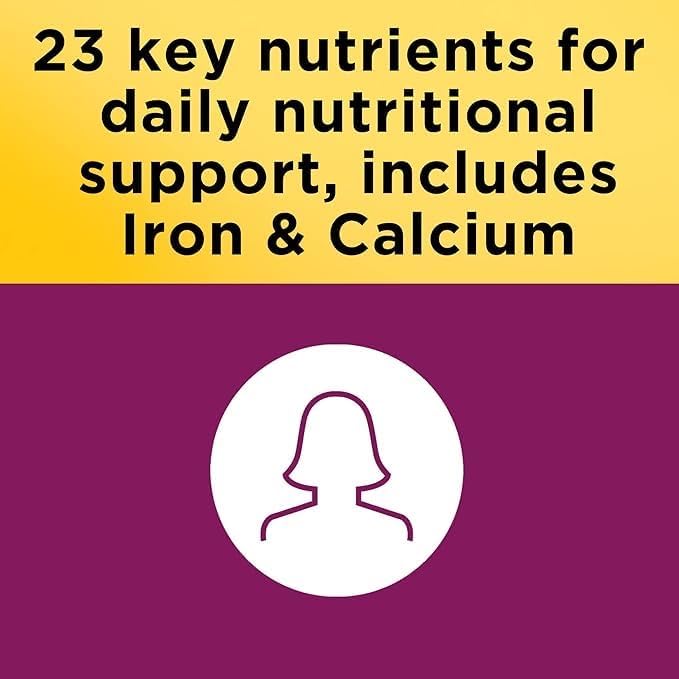 Nature Made Women's Multivitamin Tablets 300 Count for Daily Nutritional Support