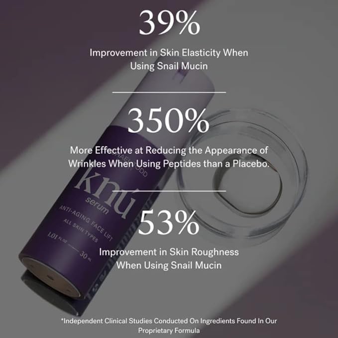 Michael Todd Beauty KNU Serum – Face Lifting Brightening &amp Tightening Serum – For Restoring &amp Rejuvenating – With Aloe Vera SSF Peptides &amp Botanical Extracts – For All Skin Types – 1.01