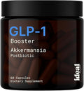 GLP-1 Booster with Akkermansia Muciniphila for Appetite Suppressant Gut Health &amp Metabolism Support – Natural GLP1 Supplement with Dihydroberberine for Men &amp Women – Made in USA – 60 Capsules