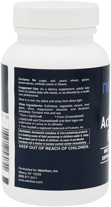 Netrition Active Men's Multivitamin Formula 90 Tablets