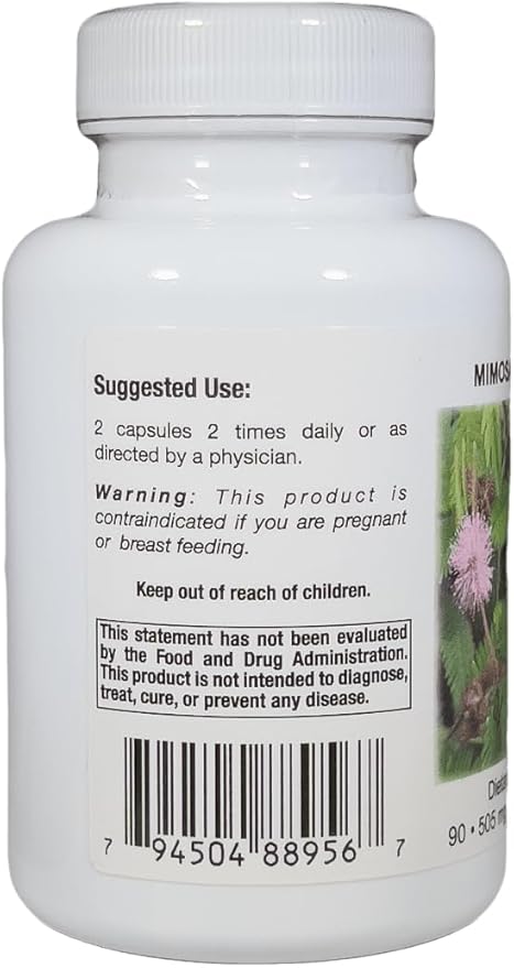 Supreme Nutrition Mimosa Supreme 90 Pure Mimosa Pudica Seed Capsules (Pack of 2)