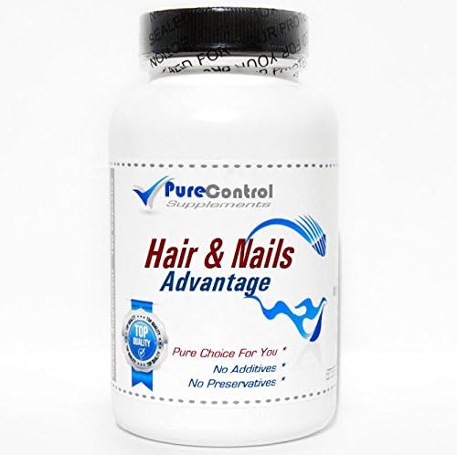 Hair &amp Nails Advantage // 180 Capsules // Pure // by PureControl Supplements